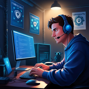 Ethical hacking illustration